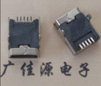 嘉兴mini usb 5p接口 迷你 卧式插座 端子贴片 接插件