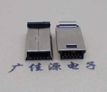 嘉兴USB2.0迷你接口 MINI夹板10p充电测试公头
