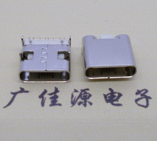 嘉兴卧式板上型Type-C16P母座H=8.3连接器