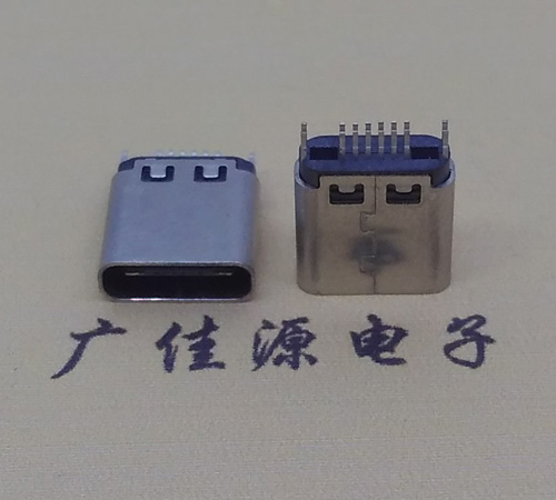 嘉兴type-c16p母座,夹板式type-c16p接口连接器