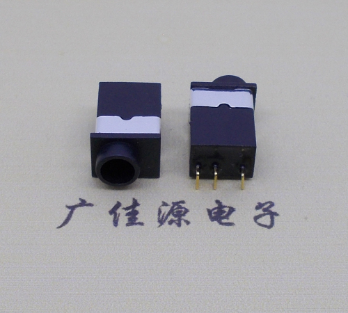 嘉兴PJ-2030防水耳机插座 铜材质铜针2.5/3.5音频插口